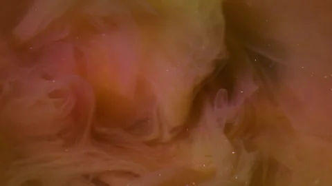 Vapor explosion blur dye flow paint wave smoke Stock Footage 329279049