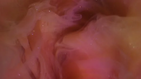 Vapor explosion blur dye flow paint wave smoke Stock Footage 332566192