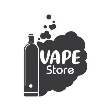 Vapor or vape logo Illustration