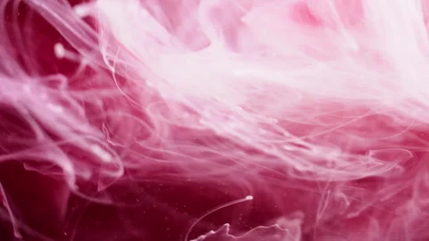 Vapor wave mist cloud pink white haze paint swirl Stock-Footage 287941337