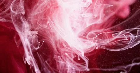 Vapor wave mist cloud pink white haze paint mix Stock Illustration