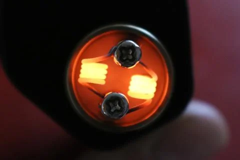 Vaporizer coil Stock Photos