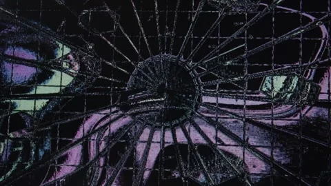 Vaporwave aesthetic background Stock Footage 313459837