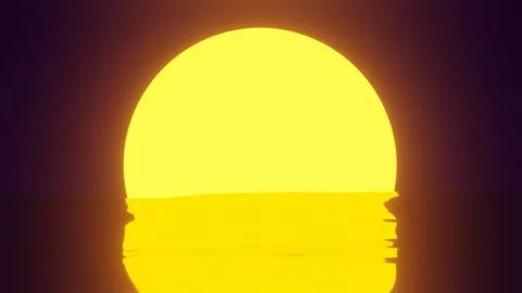 Vaporwave Style Sunset Stock Footage 162126143
