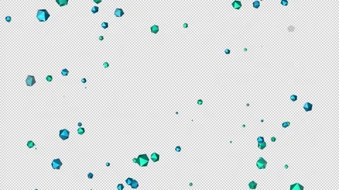 Vaporwave Vision - Particles Video stock 136660608