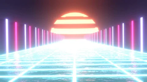 Vaporwaves Stock Footage 105149790