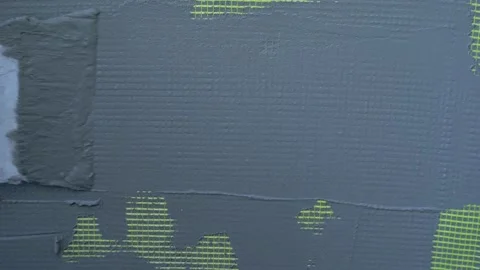 Vapour barrier for thermal wall insulation Stock Footage 293380006