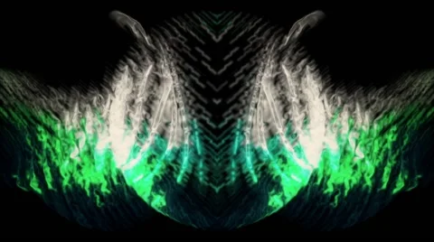 Vapour feathers IV Stock Footage 56679420