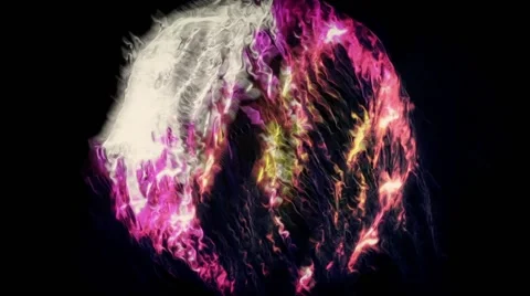 Vapour feathers V Stock Footage 56679392