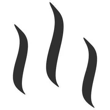 Vapour Vector Icon Flat Illustration Stock Illustration