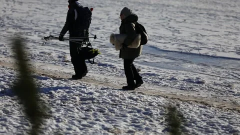 Varamon winter Stock Footage 148431761