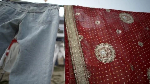 Varanasi ganges river view Stock Footage 112079564