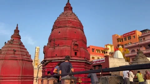 Varanasi ghat Stock Footage 284494755
