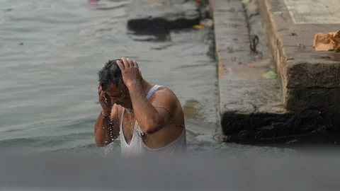 Varanasi Life Stock Footage 112038302