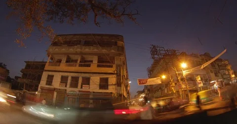 Varanasi Time Lapse Stock Footage 72995914