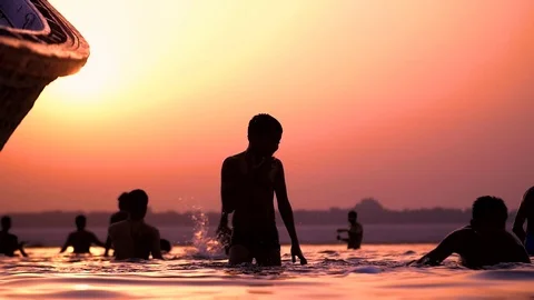 Varanasi video Stock Footage 118077560