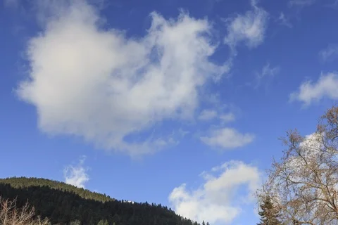 Vardousia mountain in Greece 2 Stock Footage 124731980