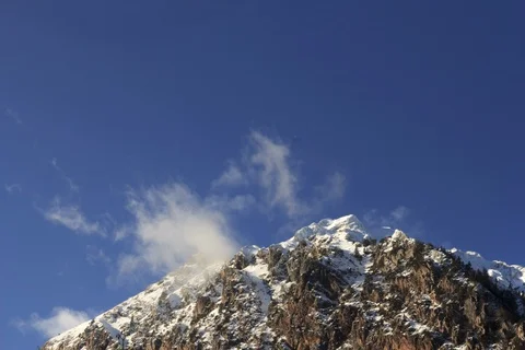 Vardousia mountain in Greece Stock Footage 123900439