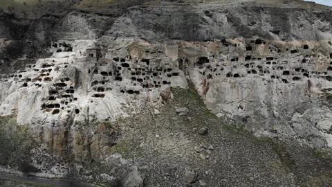 Vardzia, Georgia 3 Stock Footage 255975880