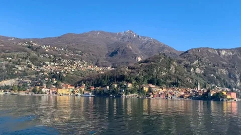 Varenna Como Lake Stock Footage 107875809