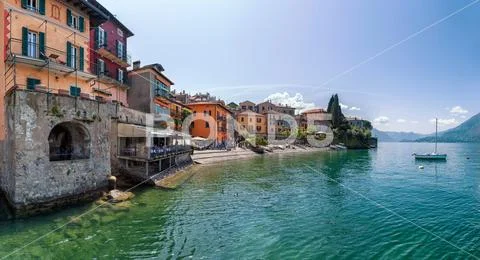 Varenna, Lake Como, Lombardy, Italy Stock Photos