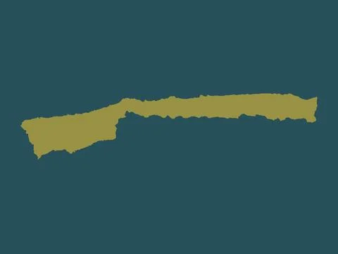 Vargas, Venezuela. Solid color shape イラスト素材