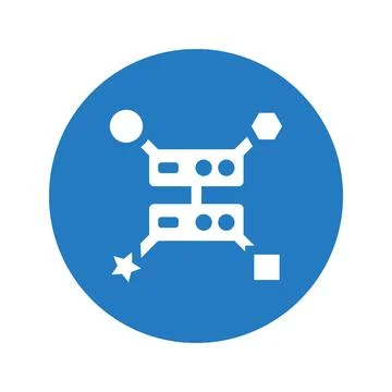 Variability, variety, big data icon. Stock Illustration