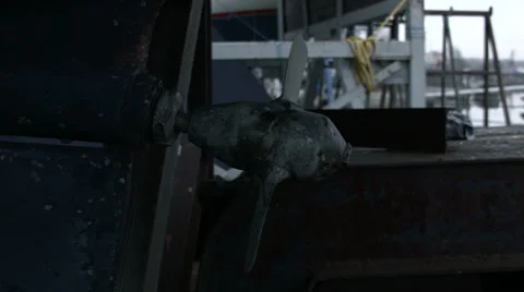 Variable pitch propeller Stock Footage 33443921