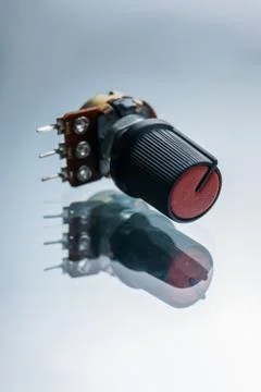 Variable resistor current voltage circuit Fotos de archivo
