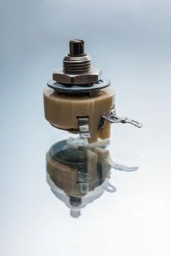 Variable resistor current voltage circuit Stock-Fotos