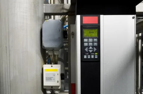 Variable speed drive inverter converter, unit for voltage stabilization 스톡 사진
