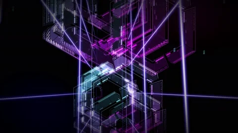 Variance Live VJ Loop Animation Graphics Video stock 56452328