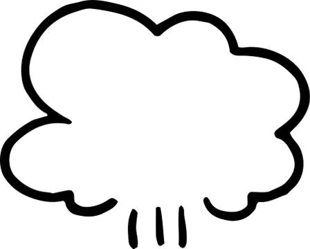 Variation of handwritten anger mark Stock Illustration