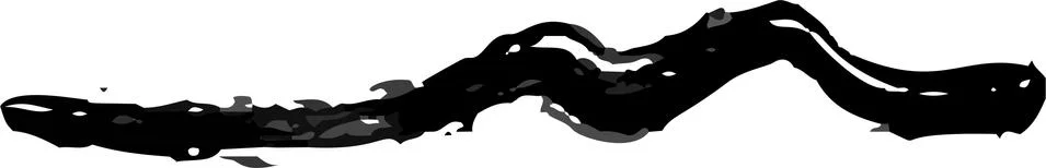 Variation of handwritten horizontal lines Stock Illustration