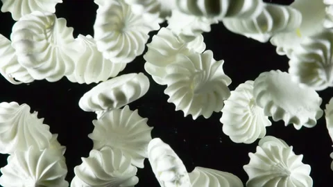 Variations in Light Airy Meringue 4K TZ Stock Footage 336631435