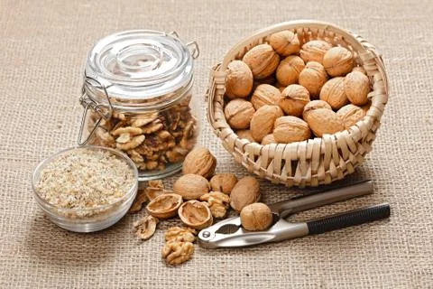 Variations of walnut Foto stock