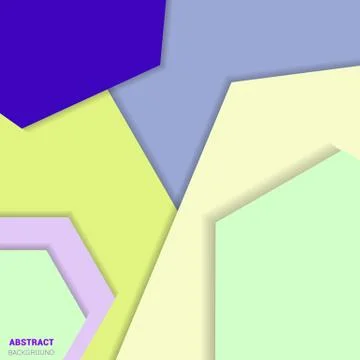 Varicolored polygonal design Stock Illustration