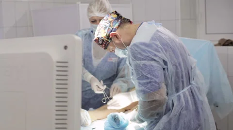 Varicose, sclerotherapy procedure. An innovative method of surgery Stock Footage 67973062