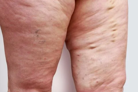 The varicose veins 库存照片