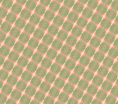 Varied graphic silhouette pattern pattern texture with cedar wood, salmon mis Stock Illustration