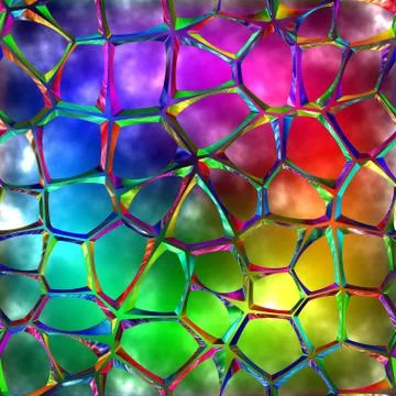 Variegated glass Stock Illustration