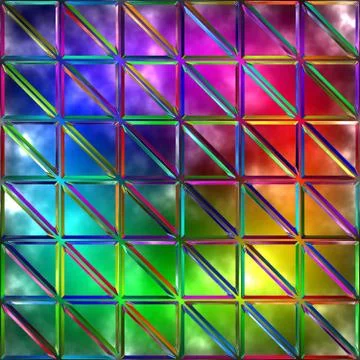 Variegated glass Stock Illustration