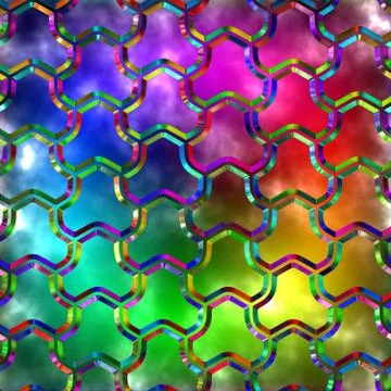 Variegated glass Stock Illustration