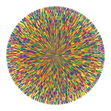 Variegated Globe for Design Project - vector illustration Stock Illustration