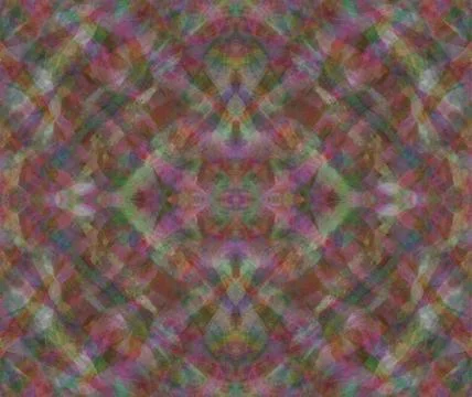 Variegated patterned background with colorful ornaments and translucent layers Stock Illustration