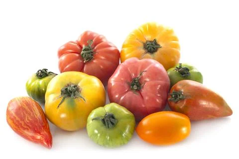 Varieties of tomatoes Fotos de archivo