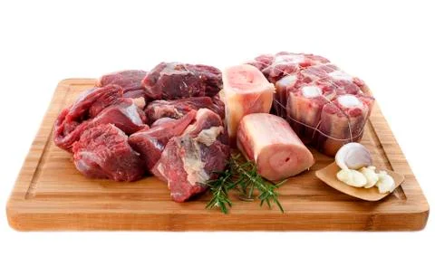 Variety of beef meat Stock Photos