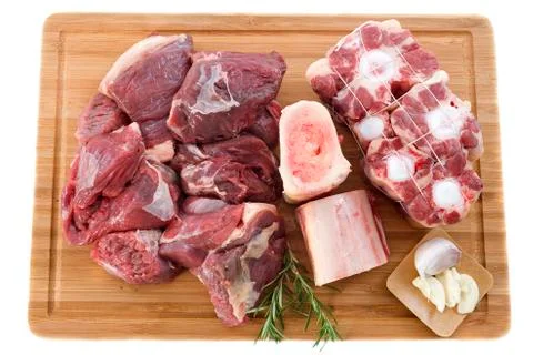 Variety of beef meat Stock-Fotos