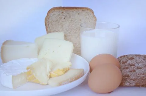 Variety of cheese. Stock Photos