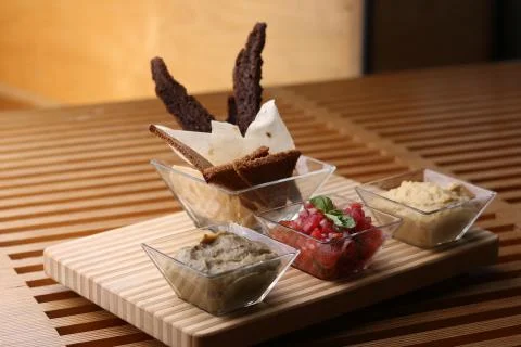 Variety of different paste Stock Photos